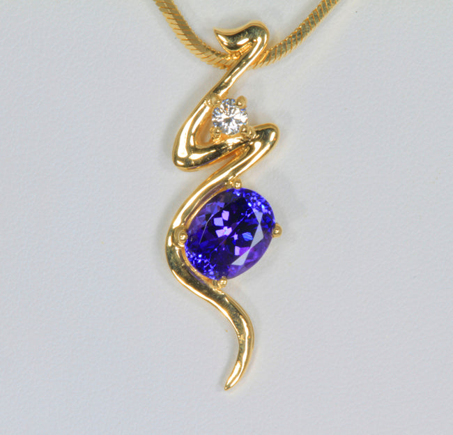 Tanzanite Pendant – Special Order