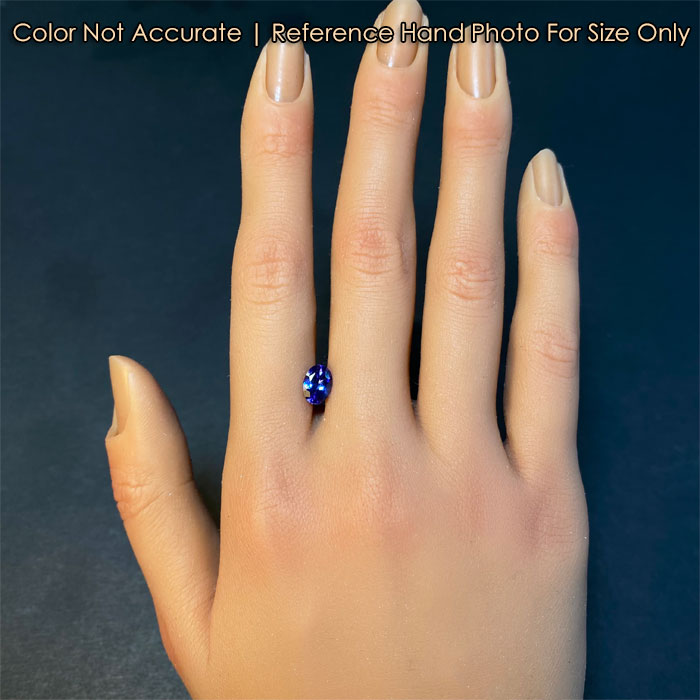 Oval Cut Tanzanite 1.18 Carats