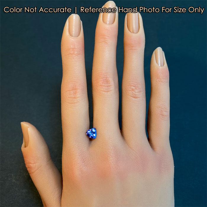 Trilliant Cut Tanzanite 1.19 Carats