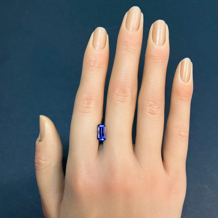 Emerald Cut Tanzanite 1.73 Carats