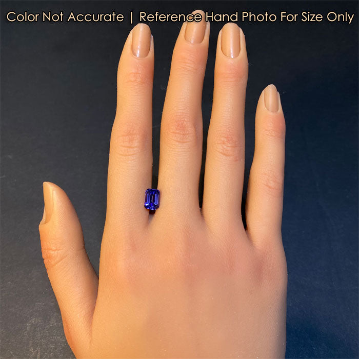 Emerald Cut Tanzanite 1.85 Carats