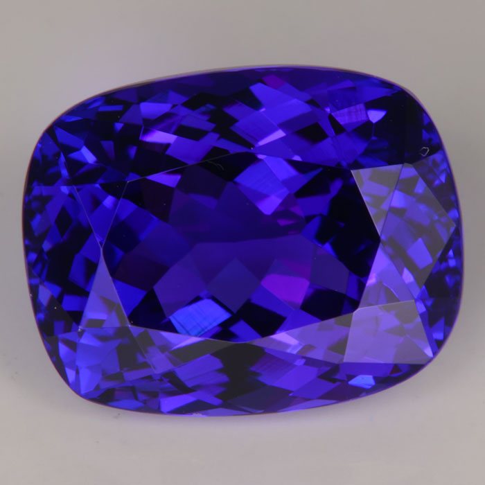 11.37ct Antique Cushion Tanzanite Gemstone