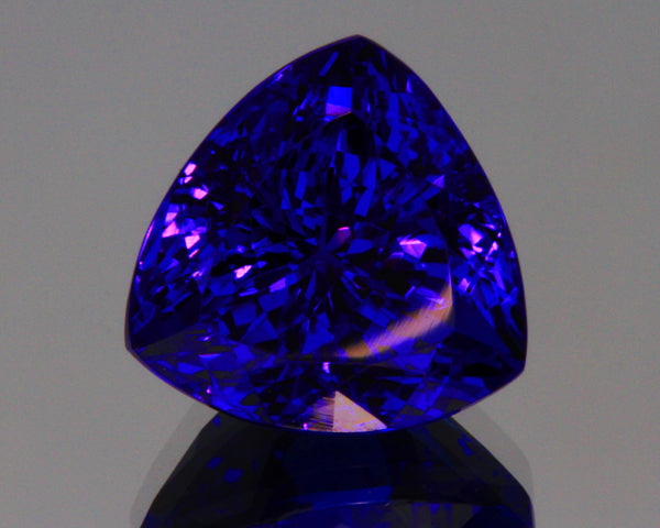 ‘The Best of the Best’ 14 Carat Trilliant Tanzanite With Blue Violet Exceptional Plus Color
