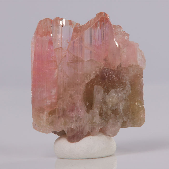 14.7ct Peachy Pink Tanzanite Crystal Specimen