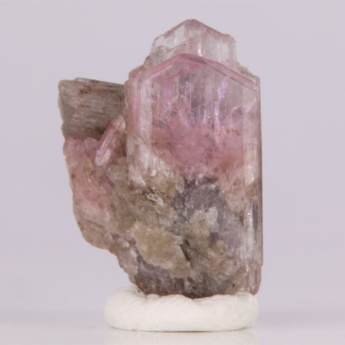 18.1ct Pink Tanzanite Crystal Cluster