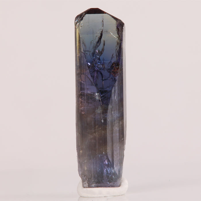 28.36ct Tall Unheated Tanzanite Crystal Specimen