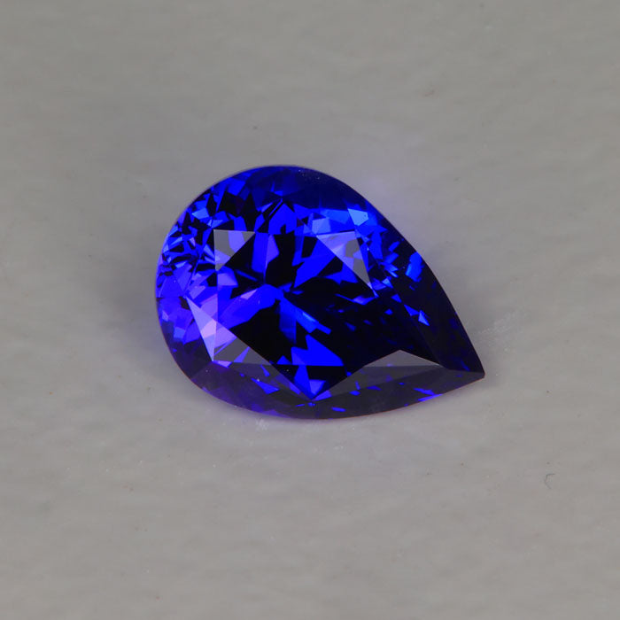 Pear Shape Brilliant Cut Tanzanite 4.33 Carats