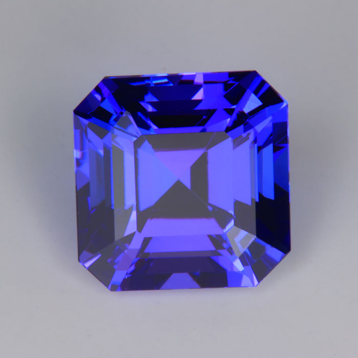 Square Step Cut Tanzanite 4.82 Carats