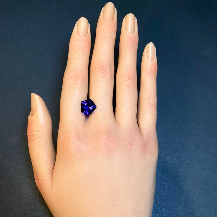 Shield Cut Tanzanite 5.12 Carats