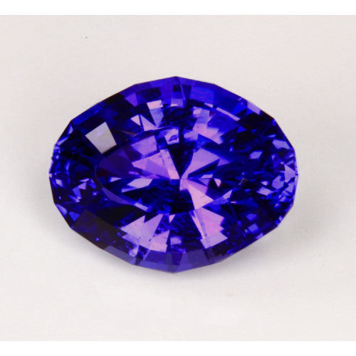 AAA Tanzanite 4.91 Carat Blue Violet Vivid Color