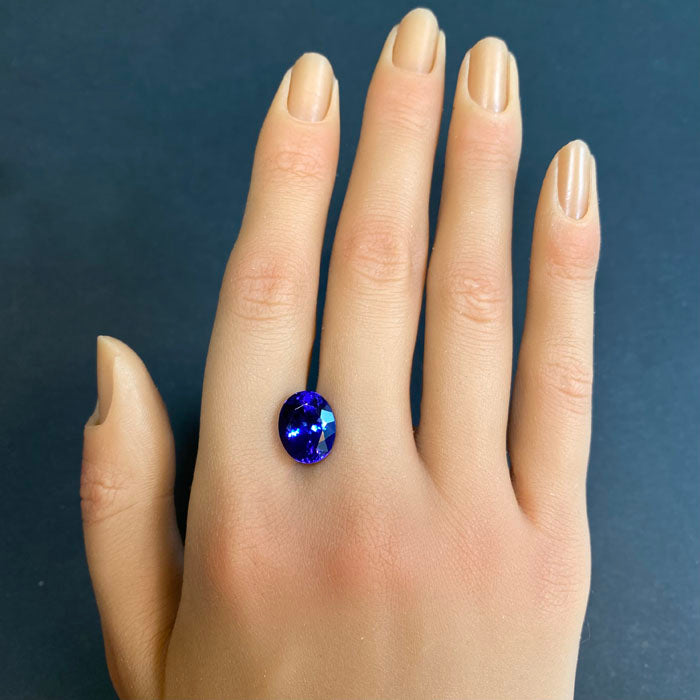 Oval Cut Tanzanite 6.03 Carats