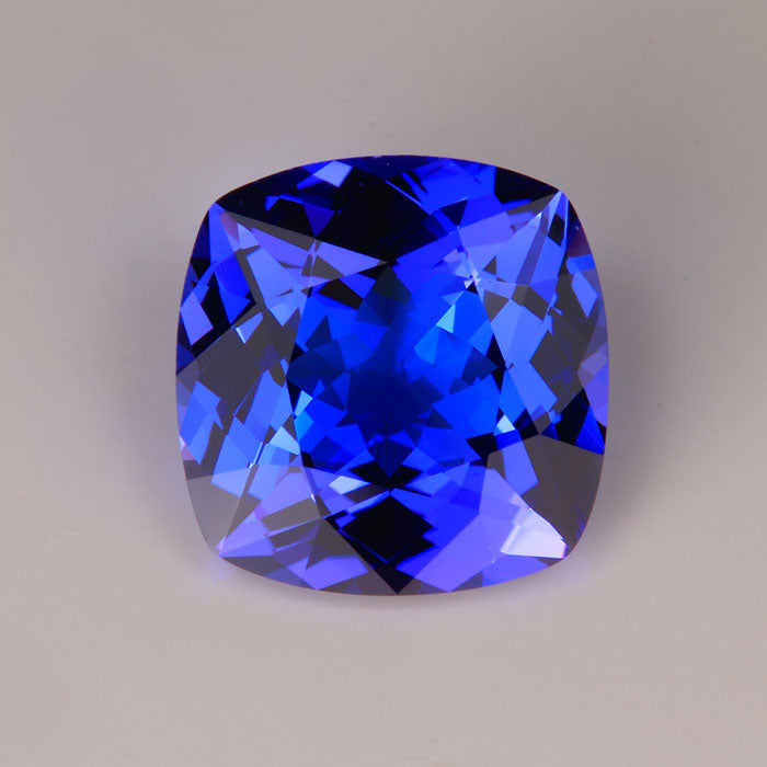 Square Cushion Tanzanite 6.83 Carats