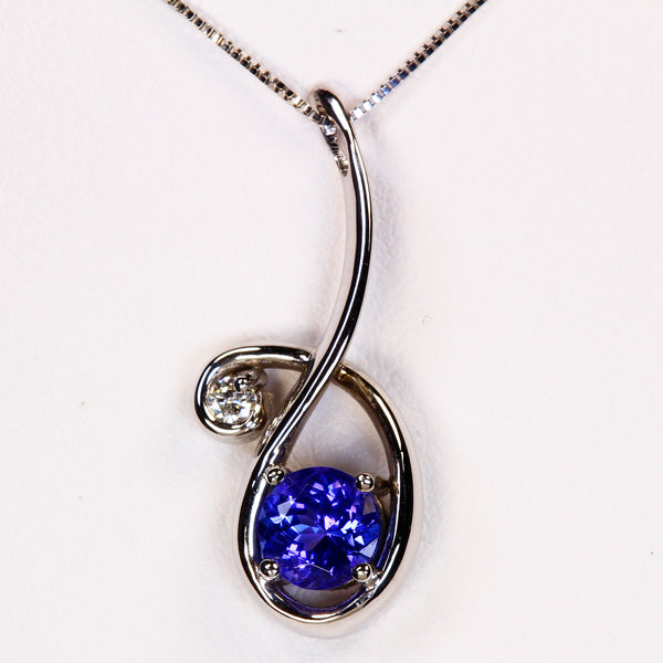 Custom Designed Tanzanite Pendant