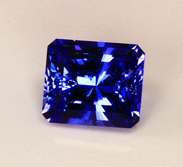 Barion Style Emerald Cut AAA Tanzanite