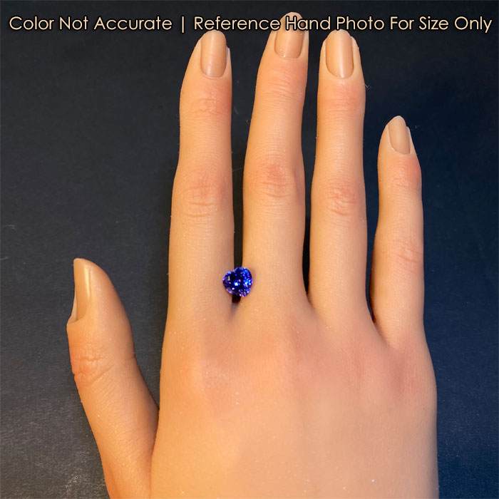 Heart Shape Brilliant Cut Tanzanite 2.46 Carats