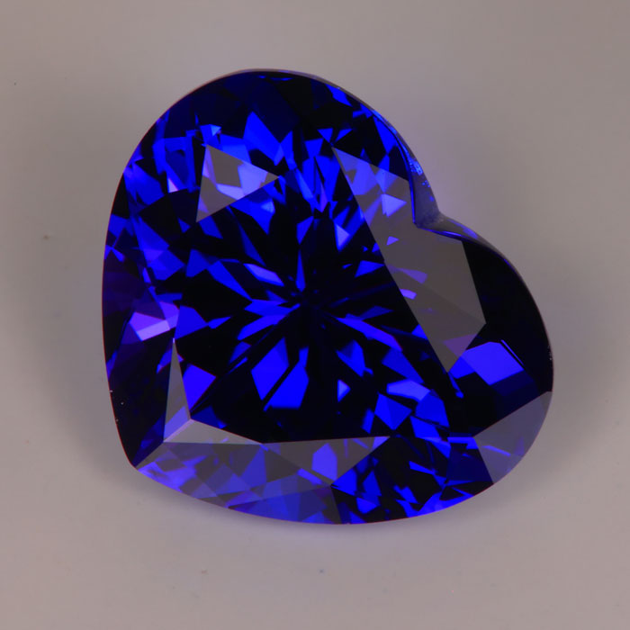 Heart Shape Brilliant Cut Tanzanite 16.21 Carats