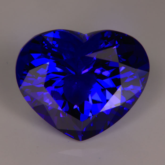 Heart Shape Brilliant Cut Tanzanite 16.21 Carats