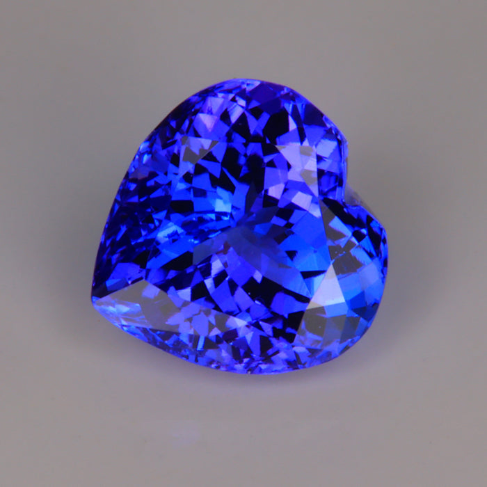 Heart Shape Brilliant Cut Tanzanite 2.46 Carats