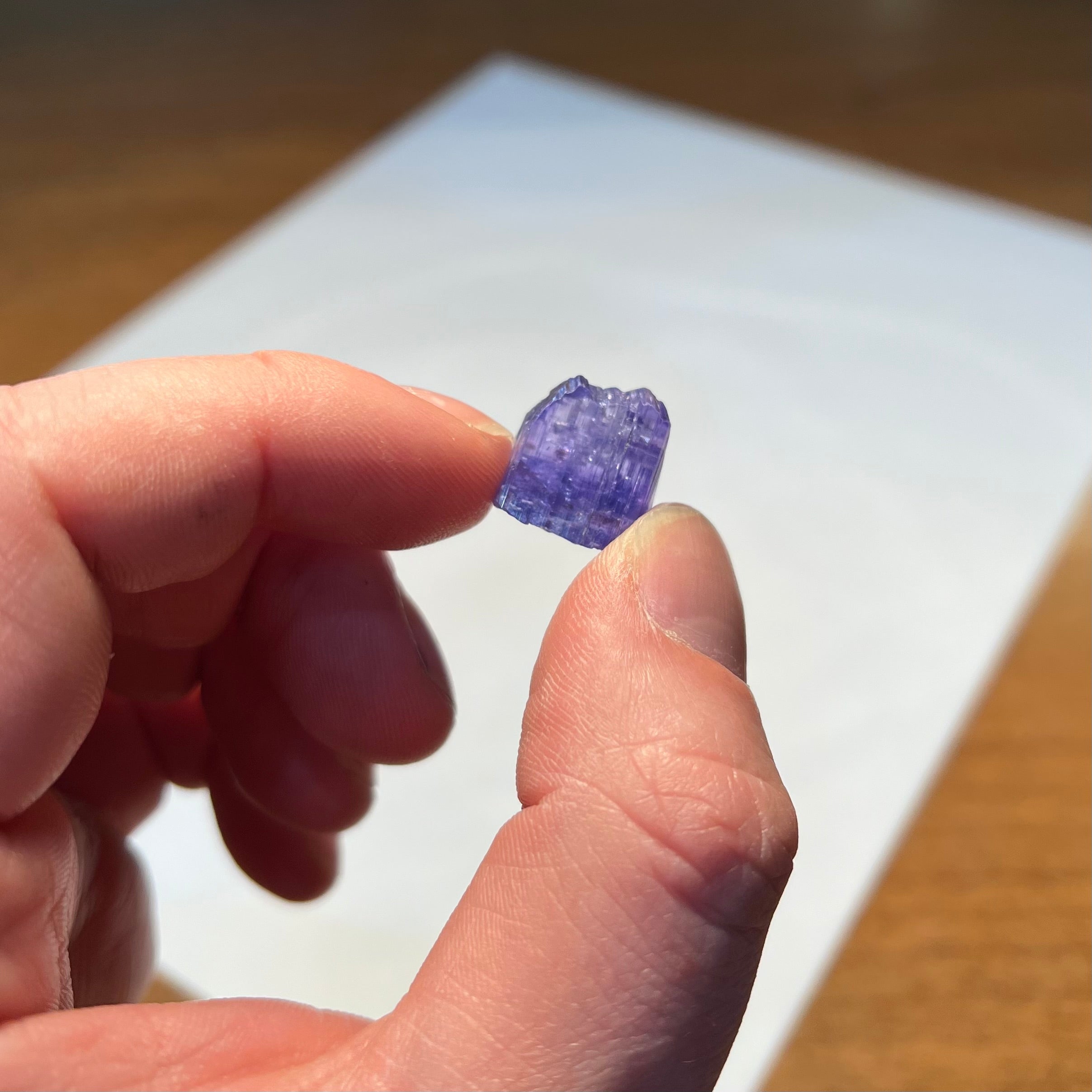 18ct Raw Tanzanite Crystal Specimen