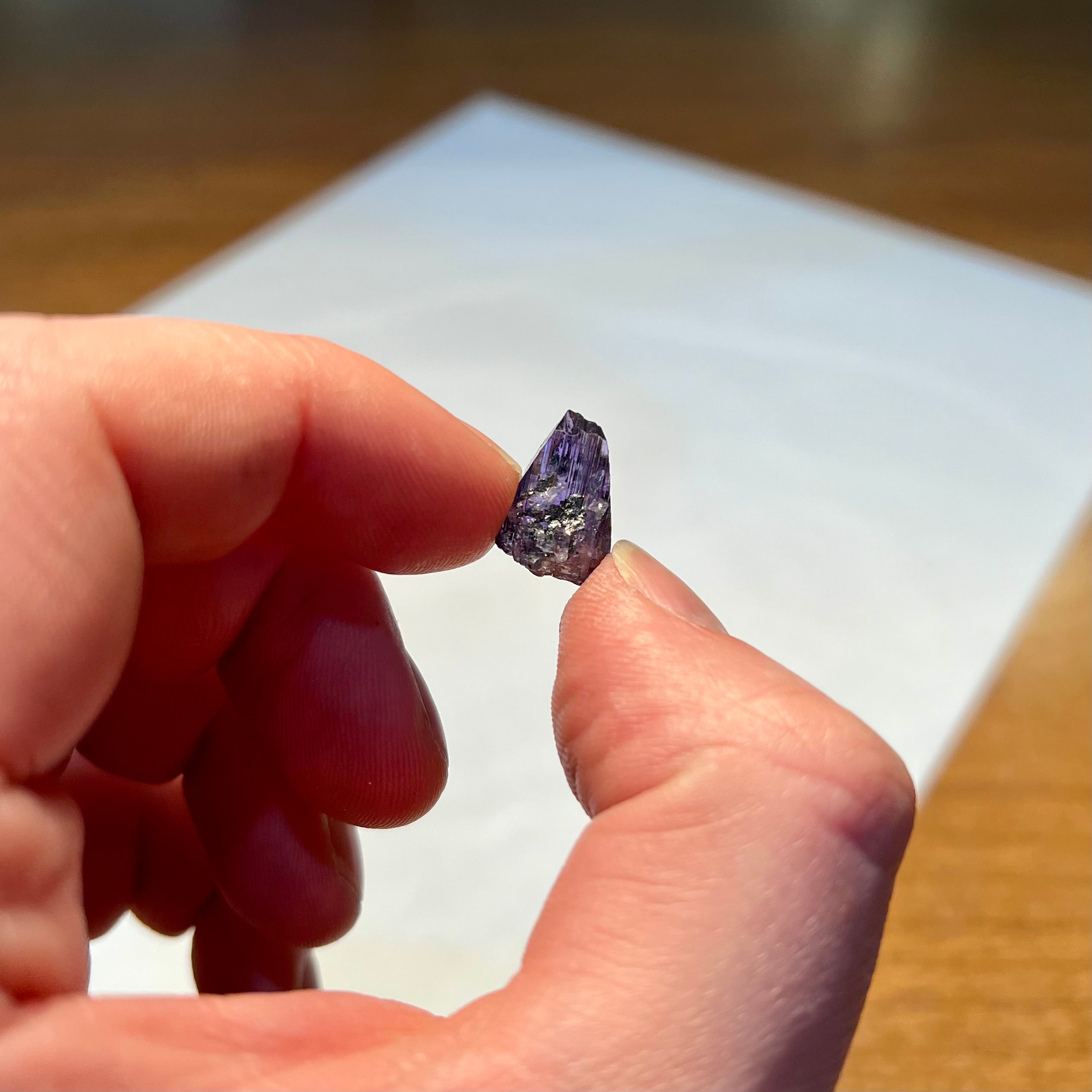 9.4ct Natural Color Tanzanite Crystal