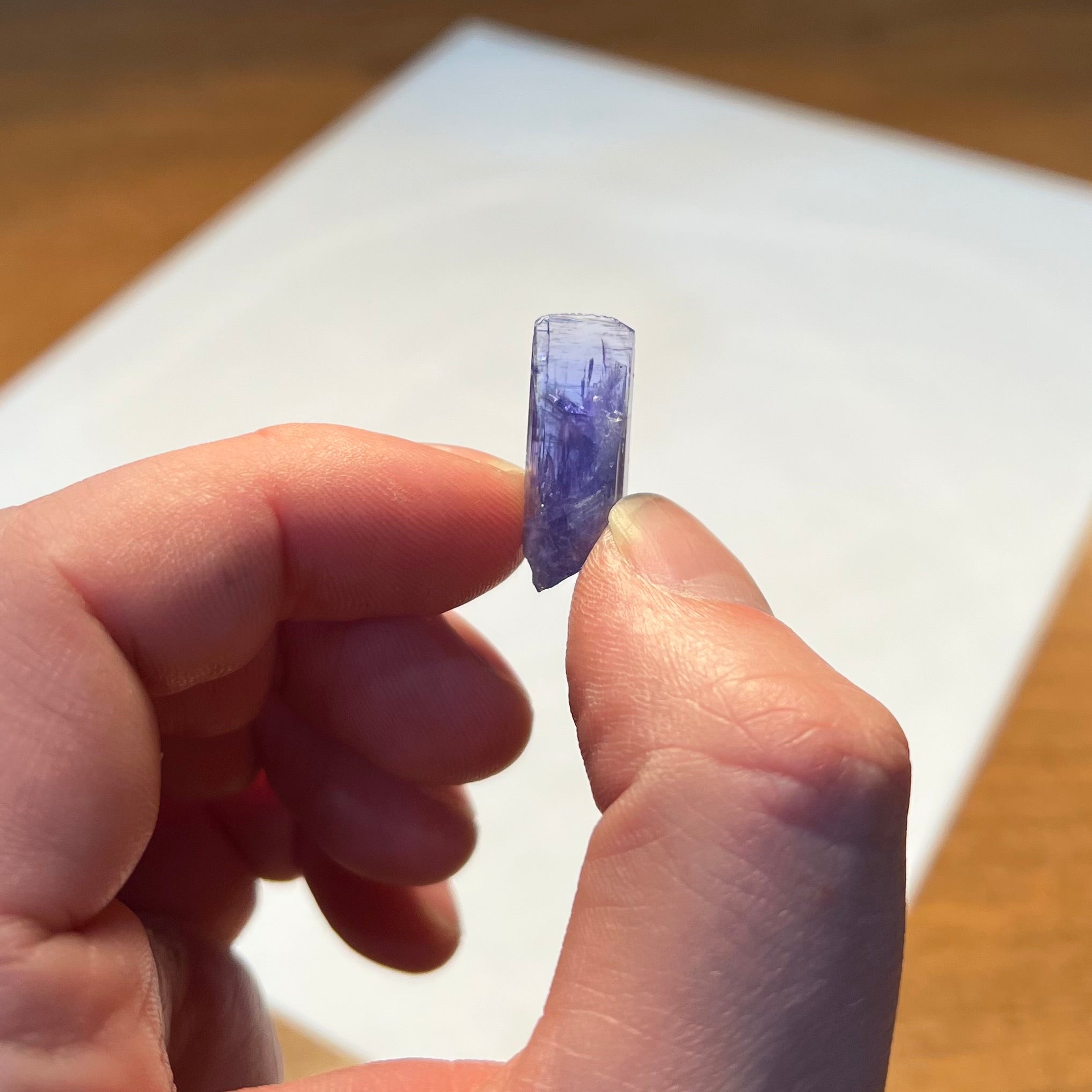 15.1ct Raw Tanzanite Crystal Specimen