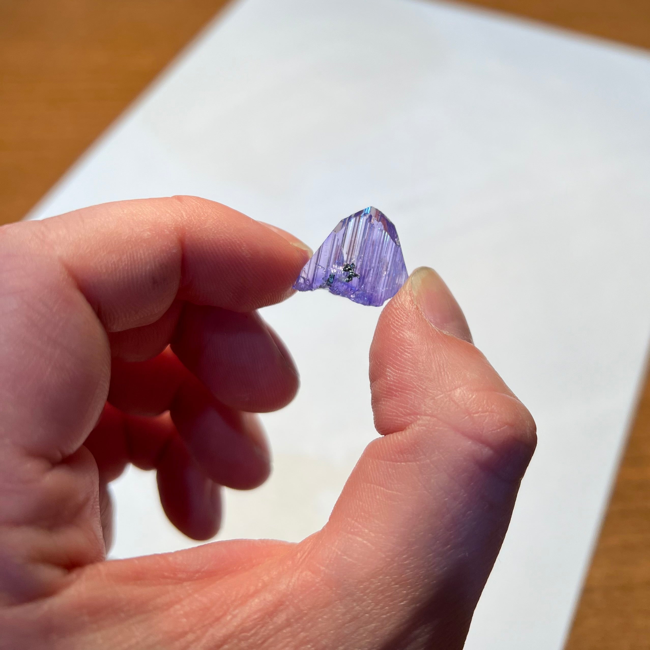 17.5ct Beautiful Tanzanite Crystal Specimen