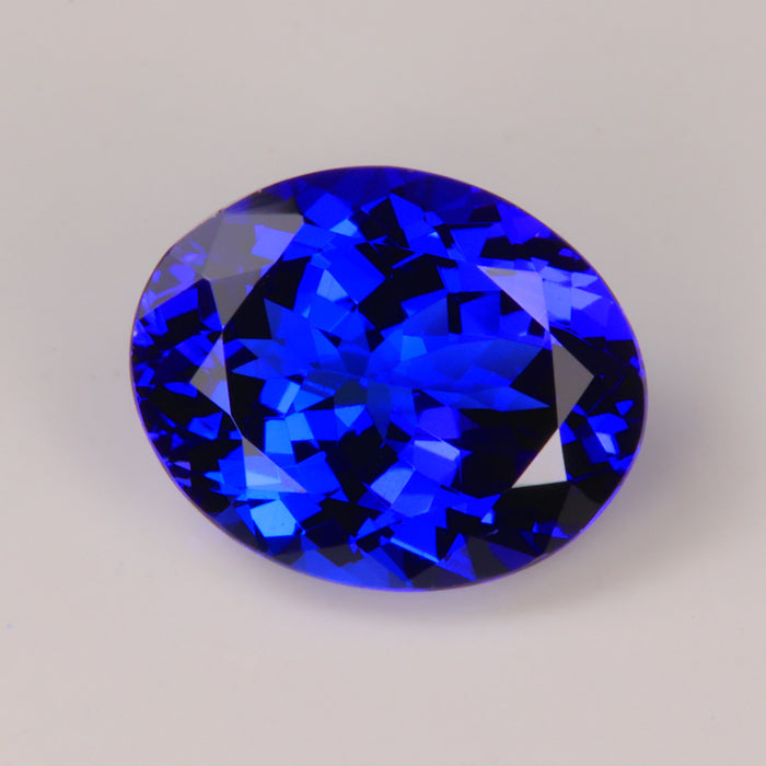 Oval Cut *Mostly Blue* Tanzanite 5.73 Carats