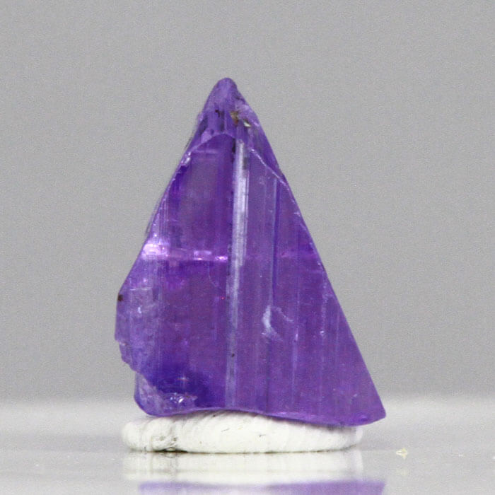 11.58ct Fancy Violet Colored Tanzanite Crystal