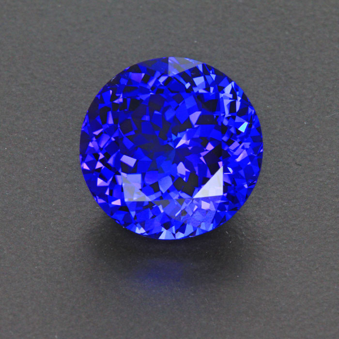 (MG)Violet Blue Mixed Portuguese Brilliant Tanzanite Gemstone 14.50 Carats