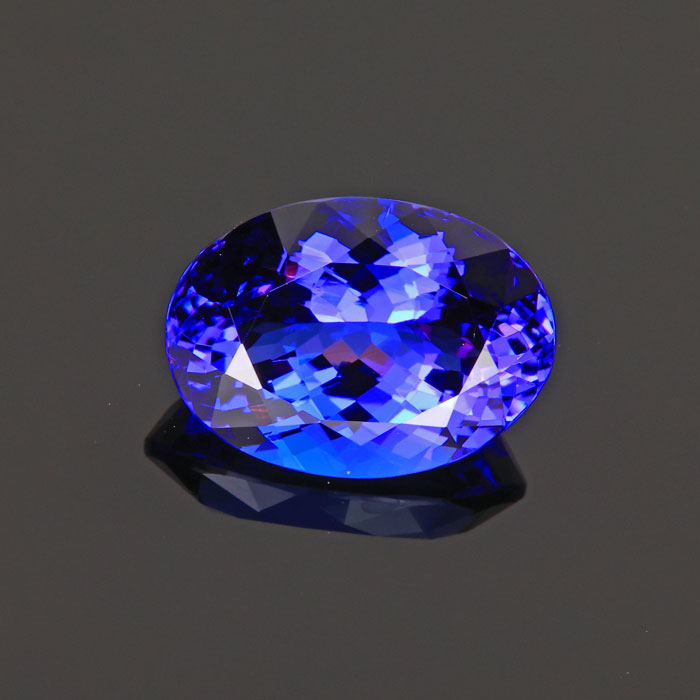 EXCLUSIVE SALE 25% OFF W/CODE 25OFF – Blue Violet Oval Tanzanite Gemstone 7.15 Carats