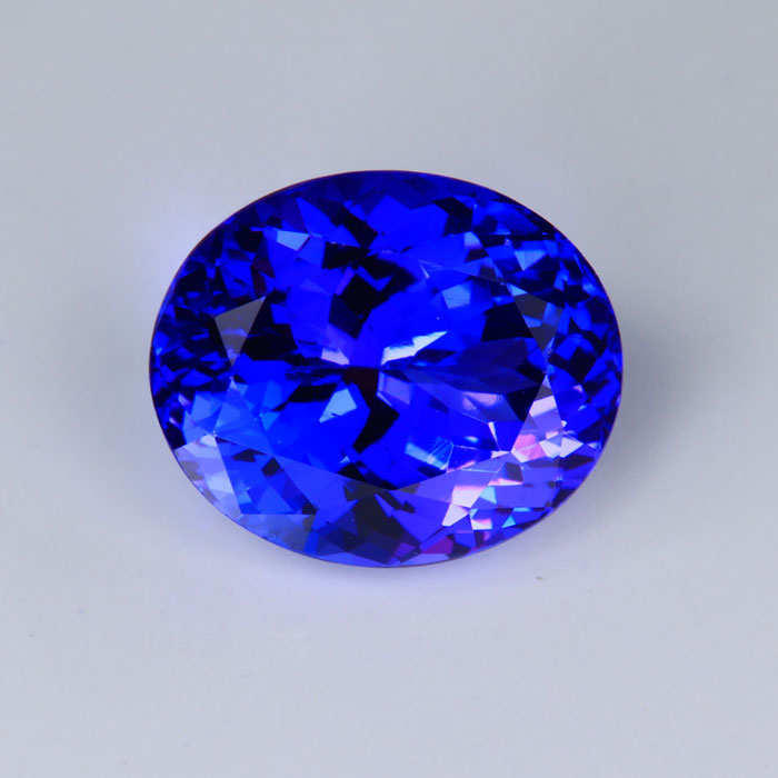 EXCLUSIVE SALE 25% OFF W/CODE 25OFF – Violet Blue Oval Tanzanite Gemstone 6.37cts