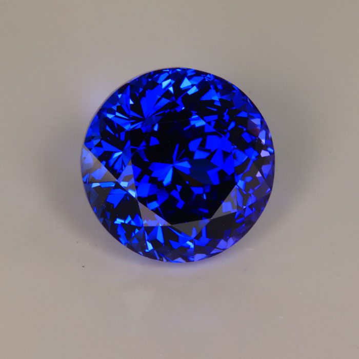 Excellent Round Tanzanite 7.06ct Gemstone