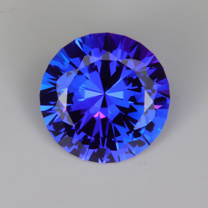 On Hold MSKen. Tanzanite Round Brilliant 7.18 Carats