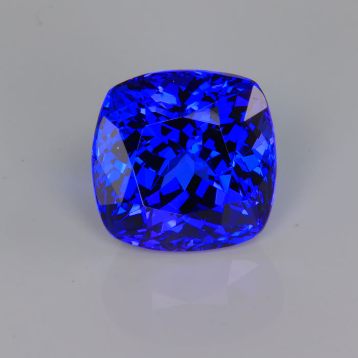 Tanzanite Square Cushion 7.72 Carats