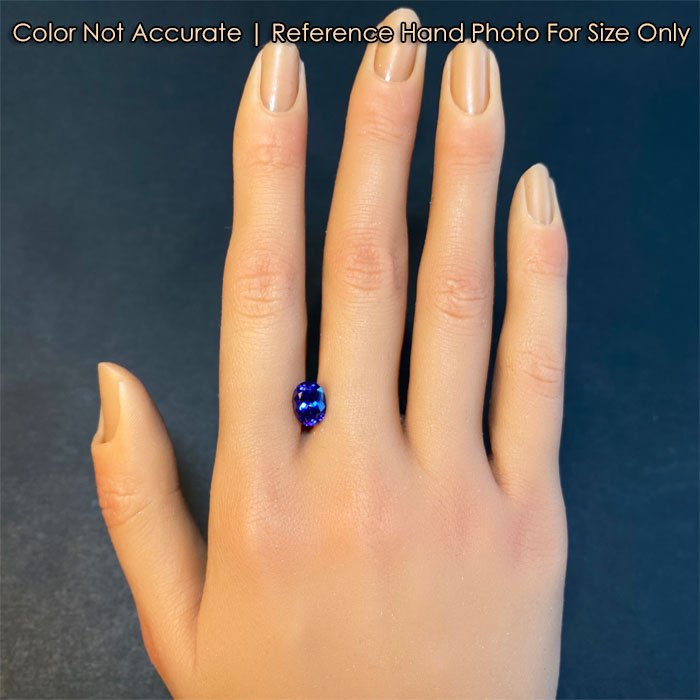 Oval Cut Tanzanite 2.49 Carats