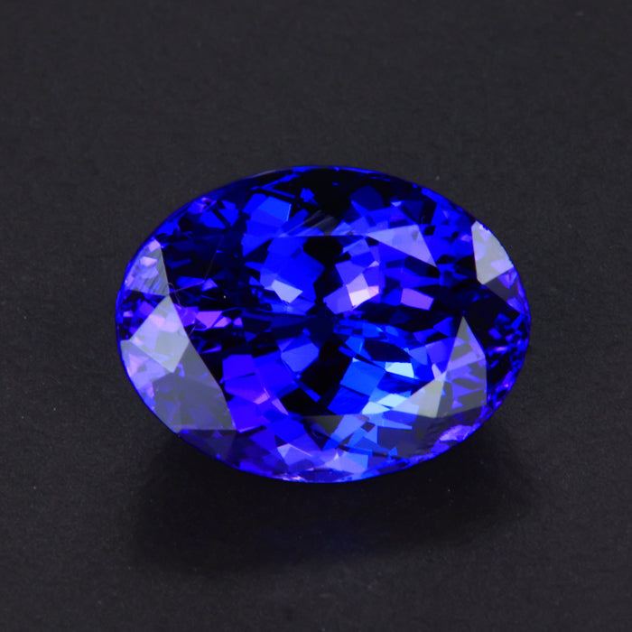 EXCLUSIVE SALE 25% OFF W/CODE 25OFF – Violet Blue Oval Tanzanite Gemstone 8.29 Carats