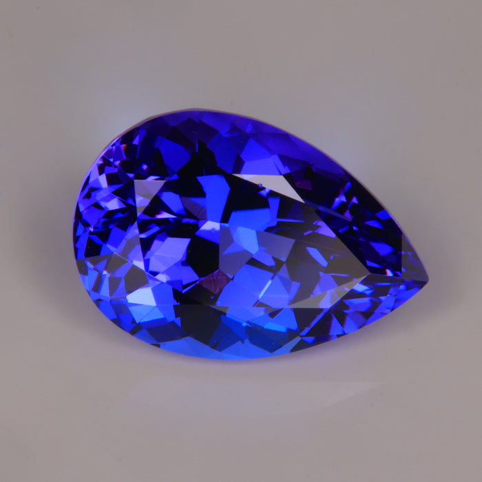 Pear Shape Brilliant Cut Tanzanite 5.62 Carats