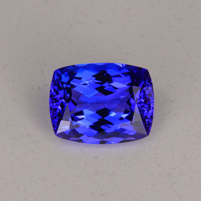 Antique Cushion Cut Tanzanite 3.82 Carats