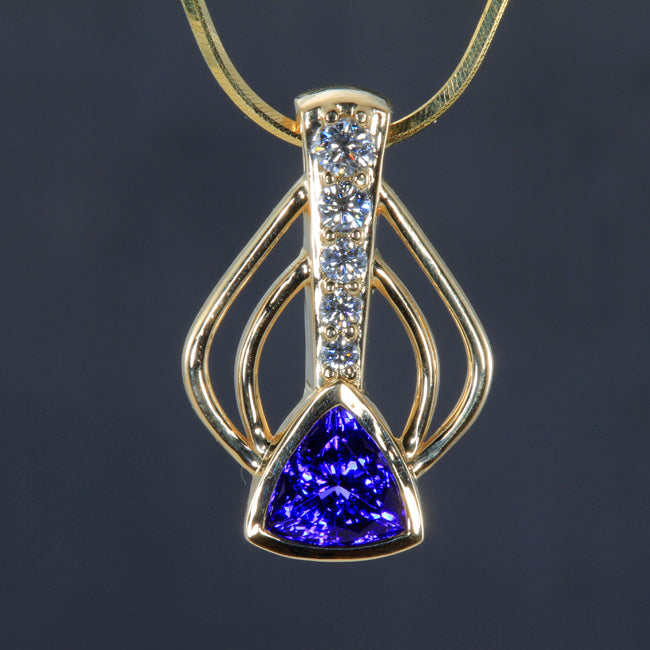 Tanzanite Pendant Design