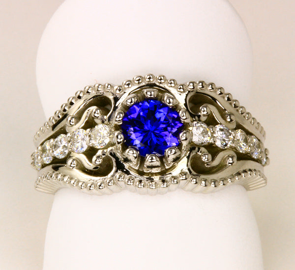 Tanzanite Ring .61 Carat VBE Color