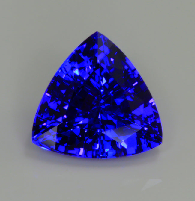 🤗SALE Blue Violet Exceptional Trilliant Tanzanite Gemstone 8.63 Carats