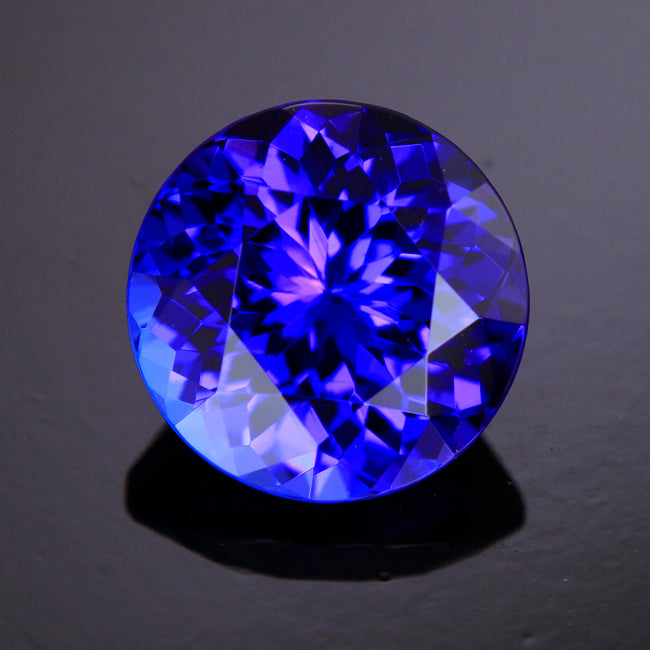 9 Millimeter Exceptional Round Tanzanite