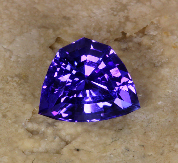 AAA Tanzanite 1.96 Carat Blue Violet Exceptional Color