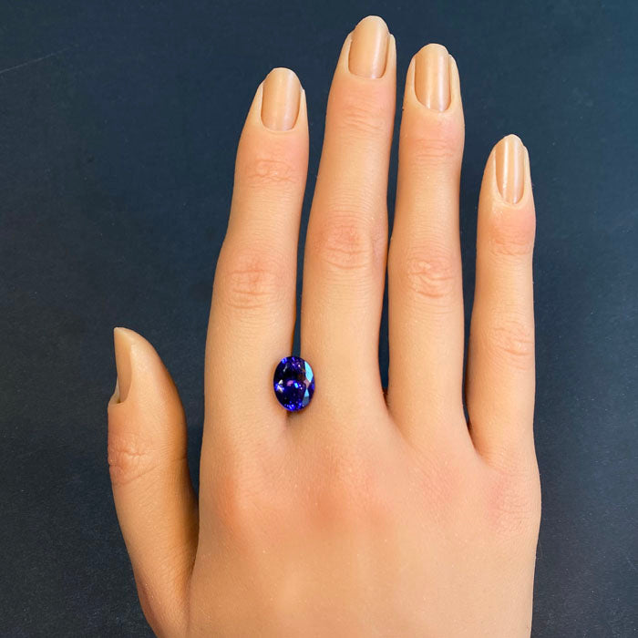 Oval Cut Tanzanite 4.10 Carats
