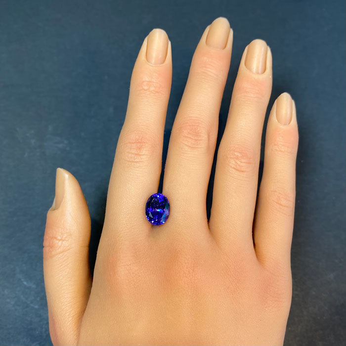 Oval Cut Tanzanite 5.40 Carats