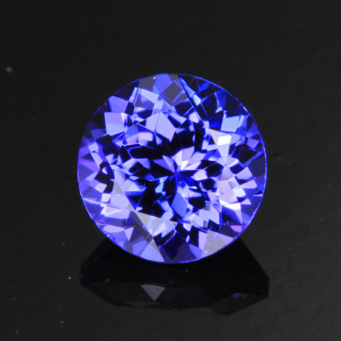 1.36 ct Round Tanzanite