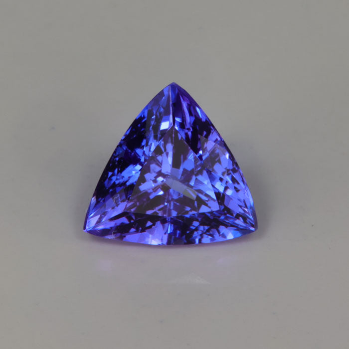 Violet Blue Trilliant Tanzanite Gemstone 1.58cts