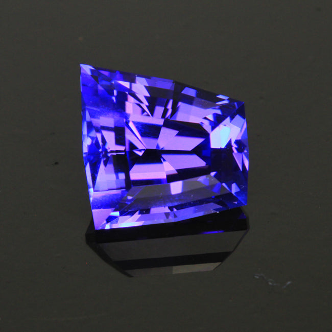 Special Cut Free Form Step Cut Tanzanite Gemstone 3.80 Carats