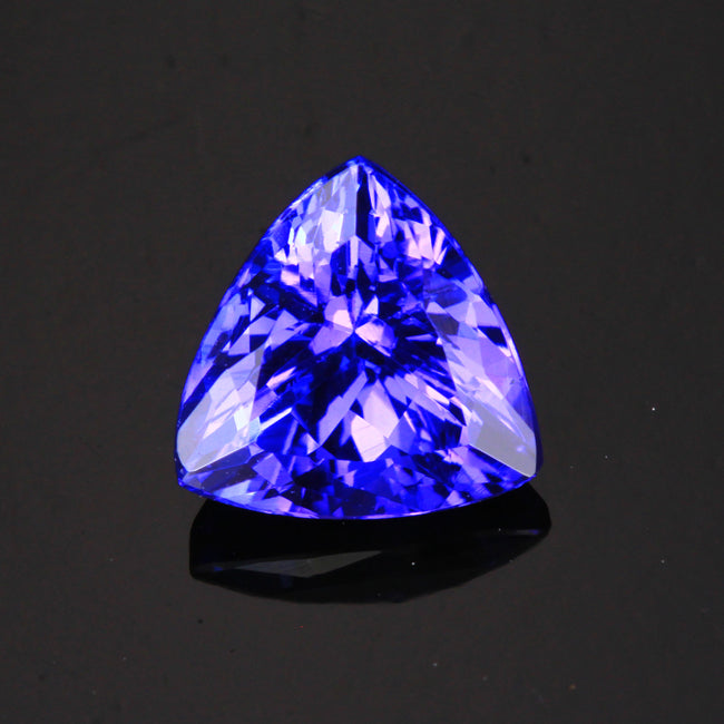 1.45 ct tanzanite trillant